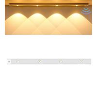 The Sleek USB-Powered Motion Sensor Light, Ultra Thin USB LED Motion Sensor Light, Isistore USB LED Light Motion Sensor Wireless Ultra Thin LED, Under Cabinet Lights, 3 Light Modes (White 20cm, 2PCS)