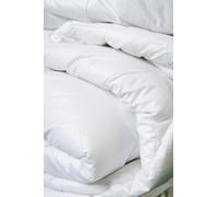 The Sleep Easy Hotel Quality Pure White Microfibre Peached Duvet Single 4.5TOG Feels Like Down