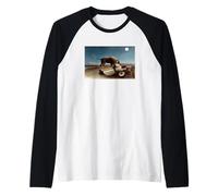 The Sleeping Gypsy by Henri Rousseau (1897) Raglan Baseball Tee