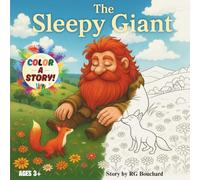 The Sleepy Giant of Starry Hollow - A Color-A-Story Book (Starry Hollow Color-a-Story Collection)