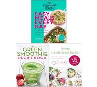 The Slimming Foodie Easy Meals Every Day, The Green Smoothie Recipe Book & The Healthy Medic Food for Life 3 Books Collection Set