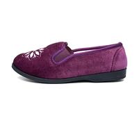 The Slipper Company Cece Womens Heather Full - Size 6 UK - Purple