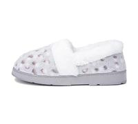 The Slipper Company Liz Womens Snow Leopard Full - Size 9 UK - Grey