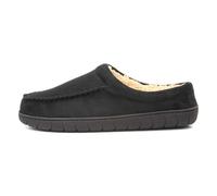 The Slipper Company Mens Black Warm Lined Mule - Size 11 UK - Black