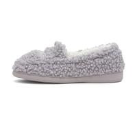 The Slipper Company Womens Grey Cat Moccasin - Size 7 UK - Grey