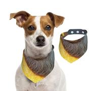 The Sloth On The Moon Dog Bandana, Adjustable for Boys and Girls,Suitable for Cats and Dogs Pet Accessories