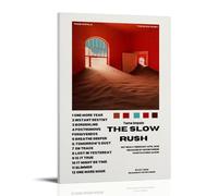 The Slow Rush by Tame Impala Poster Canvas Oil Painting Canvas Art Poster Home Hanging Painting Bar Art Interior Wall Decoration PosterFrame-style16x24inch(40x60cm)