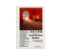 The Slow Rush-Tame ImpalaArt Decoration Painting Waterproof And Stain Resistant, Living Room Study Coffee Shop Wall Painting Free Installation Easy to Clean Preferred Gift Giving OptionUnframe-style20