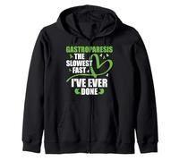 The Slowest Fast I've Ever Done - Gastroparesis Awareness Zip Hoodie