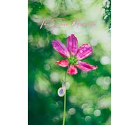 The Small Moments: Cottagecore Aesthetic Journal : Romantic Pink Flower Macro Photography Notebook