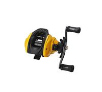 The Small Yellow Round Drop Wheel Lu Ya Round Fishing Reel Lei Qiang Hits Black Micro-objects Modified Round Horse Mouth Long Cast Round(Right hand)