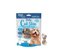 The Smart Choice Cod Skin Mini Knot Bones Dog Treats, Grain & Gluten Free, Low Fat, Source of Omega 3 & 6, 95g