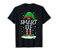 The Smart Elf Christmas Family Matching Xmas Wise Funny T-Shirt