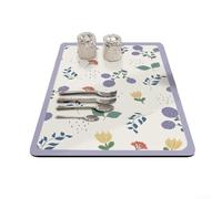 The Smart Way to Keep Your Counters Clean Our Stylish And Effective Dual Purpose Dish Mats (B)