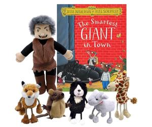 The Smartest Giant in Town - Book and Finger Puppet