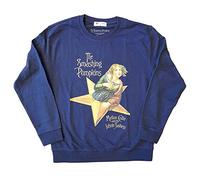 The Smashing Pumpkin Sweatshirt Mellon Collie Official Unisex Navy Blue S