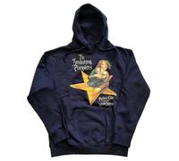 The Smashing Pumpkins Hoodie Mellon Collie Official Mens Navy Blue Pullover XXL