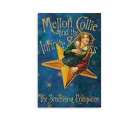 The Smashing Pumpkins - MellonCollie And The Infinite Sadness Poster Wall Art Canvas Aesthetic Cover Poster Vintage Music And Movies Decorative Painting for Living Room Bed Room 16x24inch(40x60cm) Unf