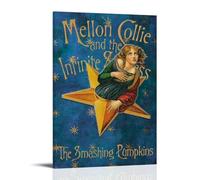 The Smashing Pumpkins - MellonCollie And The Infinite Sadness Poster Wall Art Canvas Aesthetic Cover Poster Vintage Music And Movies Decorative Painting for Living Room Bed Room 20x30inch(50x75cm) Fra