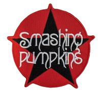 Rock Off officially licensed products The Smashing Pumpkins Star Logo Woven Patch Accessory Size