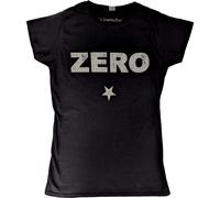 The Smashing Pumpkins Women's Zero Distressed T-Shirt in Black | Size: Medium The Smashing Pumpkins Black M