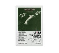 The Smi-ths Ablum The Queen Is Dead Signature Posters for Room Aesthetic Canvas Wall Art Bedroom Decor16x24inch(40x60cm)