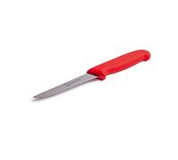 THE SMITHFIELD - Boning Knife - Crafted from 420 Stainless Steel Blade - Ideal for Portioning, Parting, and Bone Removal - Red Handle for Raw Meat