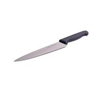 THE SMITHFIELD Samprene 8" Chef’s Knife - Versatile High-Carbon Stainless Steel Blade with Ergonomic Polypropylene Handle - Black Handle - General Purpose Use - Dishwasher Safe