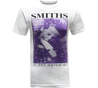 The Smiths Classic Rock Band Men's T-Shirt, Smiths Le Tout Nouveau, Large