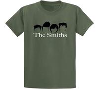 The Smiths Custom Logo T-Shirt Retro Band 80'S Rock Post Punk Wave Morrissey Tee L Black