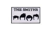 The Smiths Heads Indie Rock Band Patch Badge Embroidered Iron on Applique Souvenir Accessory
