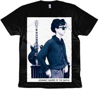 The Smiths Johnny MARR 1984 Black Men T Shirt Organic Morrissey Mens