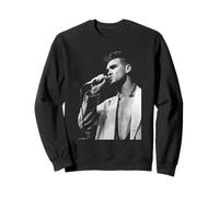 The Smiths Live Morrissey Euro Tube 1986 By Virginia Turbett Sweatshirt