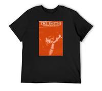 The Smiths - Louder Than Bombs - 1987 - Close-Up - Organic Mens T Shirt 100% Cotton - Morrissey Black L
