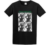 The Smiths Meat is Murder 1985 Four Soldier Album Cover T-Shirt Funny Tee Camiseta Short-Sleeve for Men Black M