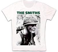 The Smiths Meat is Murder Punk Rock Morissey Retro Unisex T-Shirt White