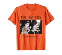 The Smiths Peel Sessions Album Sleeve Art by Stephen Wright T-Shirt, Men, Orange, X-Large