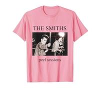 The Smiths Peel Sessions Album Sleeve Art by Stephen Wright T-Shirt, Men, Pink, Small
