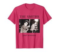 The Smiths Peel Sessions Album Sleeve Art by Stephen Wright T-Shirt, Men, Red Heather, Small