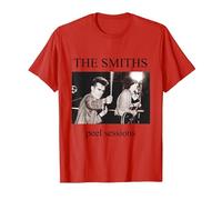 The Smiths Peel Sessions Album Sleeve Art by Stephen Wright T-Shirt, Men, Red, XX-Large