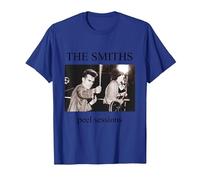 The Smiths Peel Sessions Album Sleeve Art by Stephen Wright T-Shirt, Men, Royal Blue, Medium