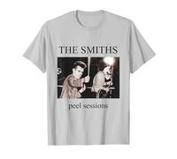 The Smiths Peel Sessions Album Sleeve Art by Stephen Wright T-Shirt, Men, Silver Grey, Large