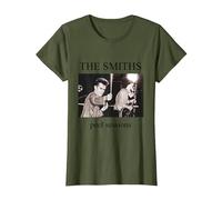 The Smiths Peel Sessions Album Sleeve Art by Stephen Wright T-Shirt, Women, Olive Green, Medium