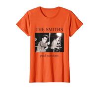 The Smiths Peel Sessions Album Sleeve Art by Stephen Wright T-Shirt, Women, Orange, Medium