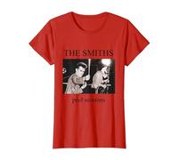 The Smiths Peel Sessions Album Sleeve Art by Stephen Wright T-Shirt, Women, Red, Small