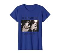 The Smiths Peel Sessions Album Sleeve Art by Stephen Wright T-Shirt, Women, Royal Blue, Medium