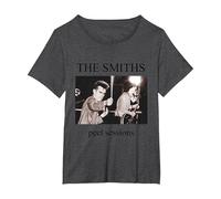 The Smiths Peel Sessions Album Sleeve Art by Stephen Wright T-Shirt, Women's Plus, Dark Heather Grey, 3X