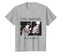 The Smiths Peel Sessions Album Sleeve Art by Stephen Wright T-Shirt, Youth, Heather Grey, Small