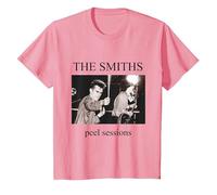 The Smiths Peel Sessions Album Sleeve Art by Stephen Wright T-Shirt, Youth, Pink, Large