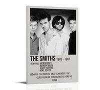 The Smiths Poster Decoration Vibrant High-end Wall Posters Retro Room Decorations Classic Art Posters Suitable For Teenagers Living Rooms BedroomsFrame-style16x24inch(40x60cm)